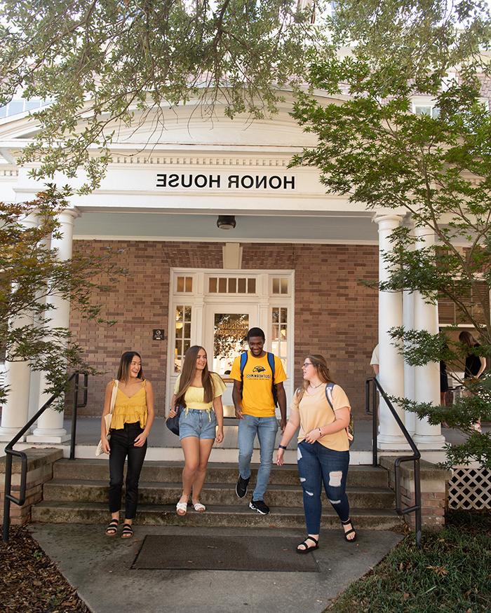 Students at Honor House